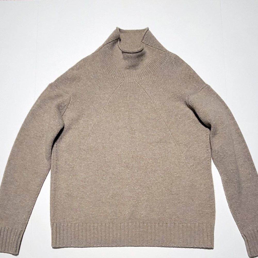 Women's Ballantyne mock-neck 100% Scotland cashmere sweater | Size: IT-44/ US-8
